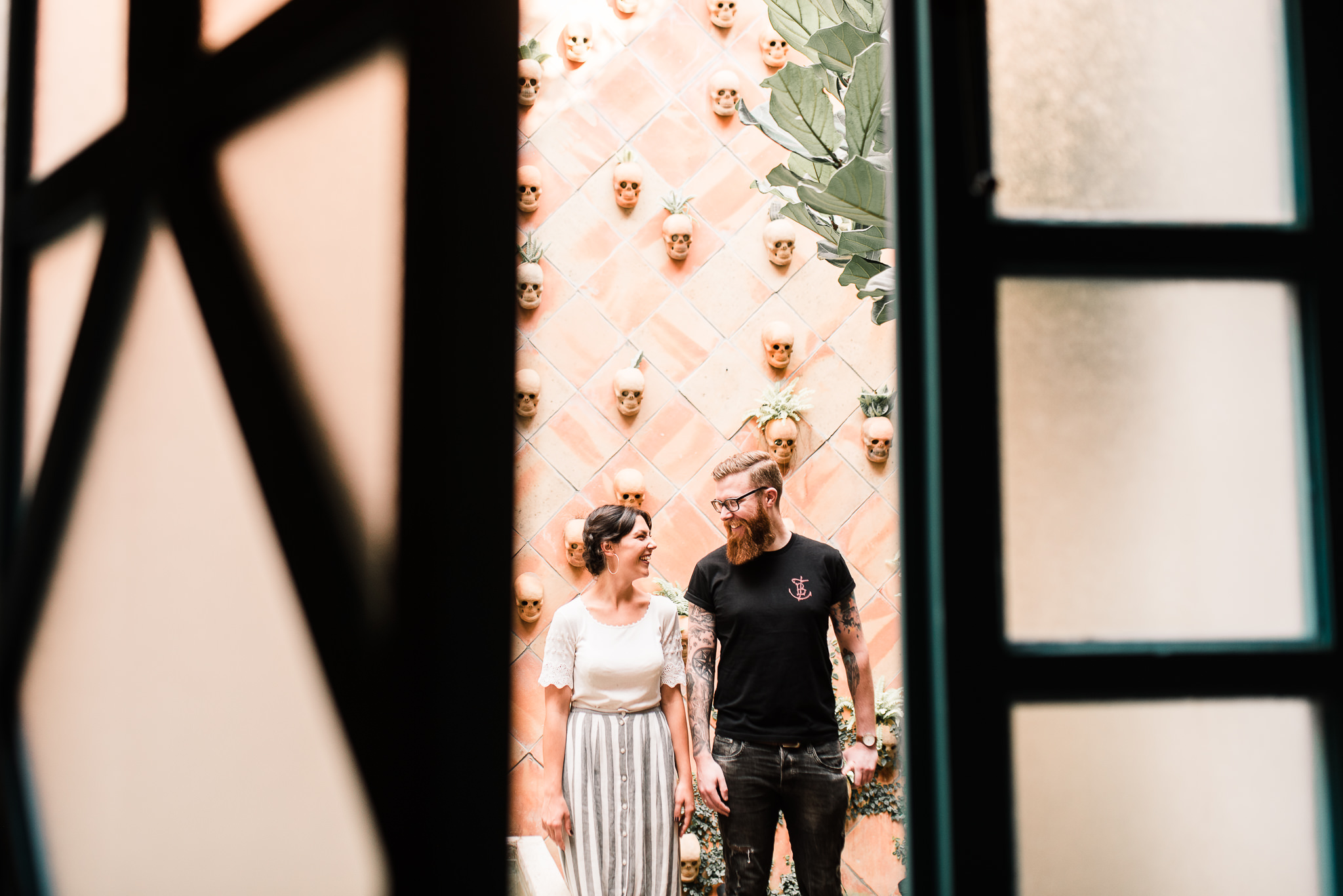 creative wedding session mexico